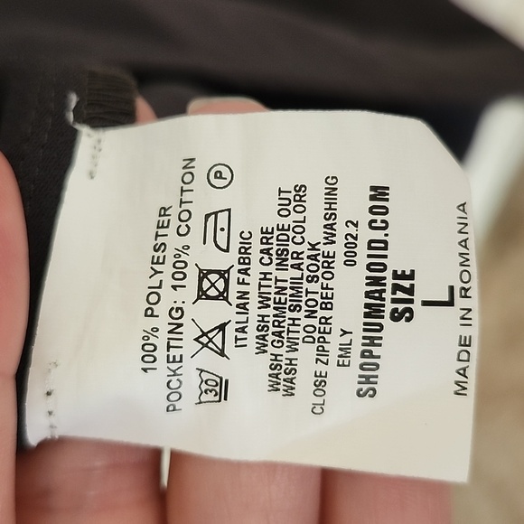 Humanoid Emily Easy Dress Back Zip shift dress women's large - Picture 12 of 12